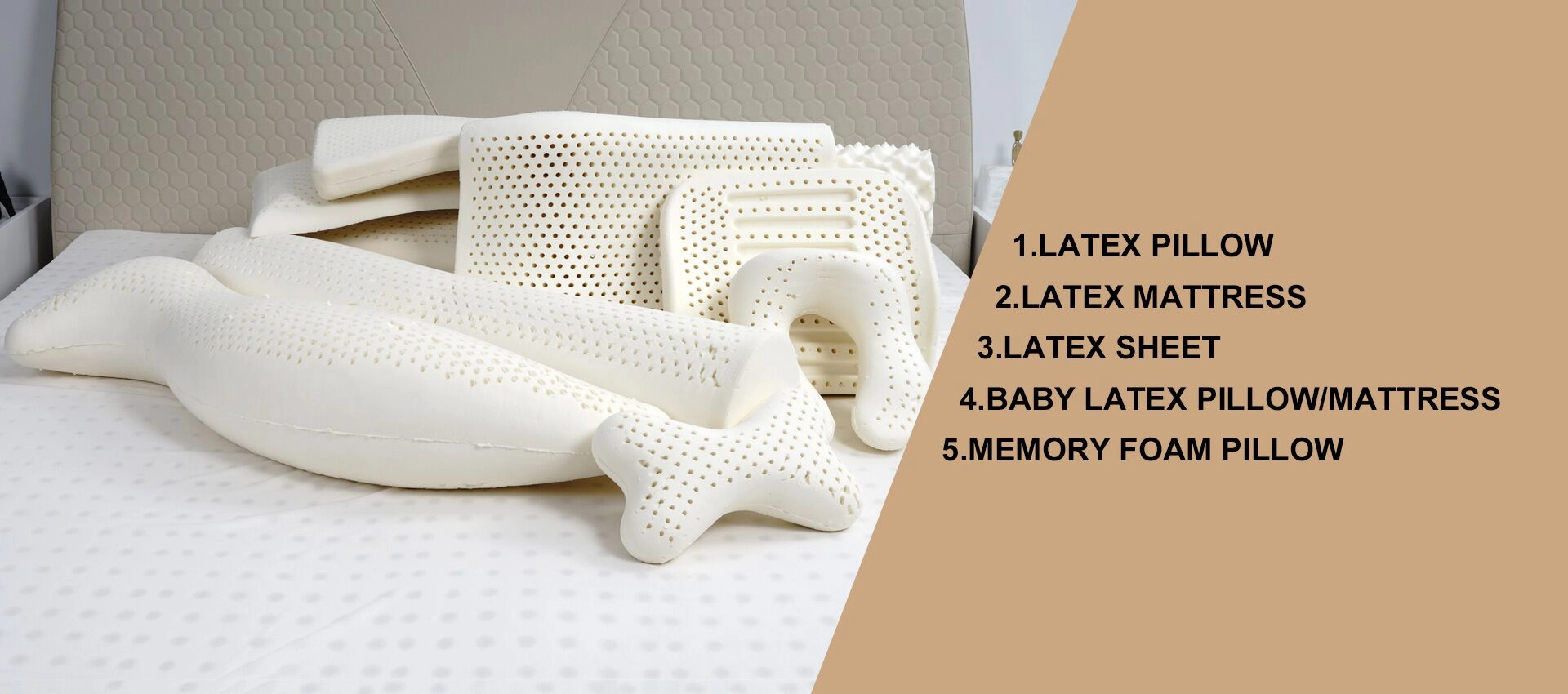 Productos de látex de alta calidad
