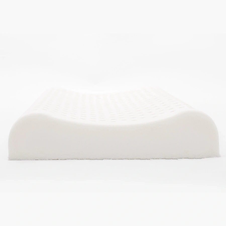 Almohada ergonómica de látex ortopédico cervical