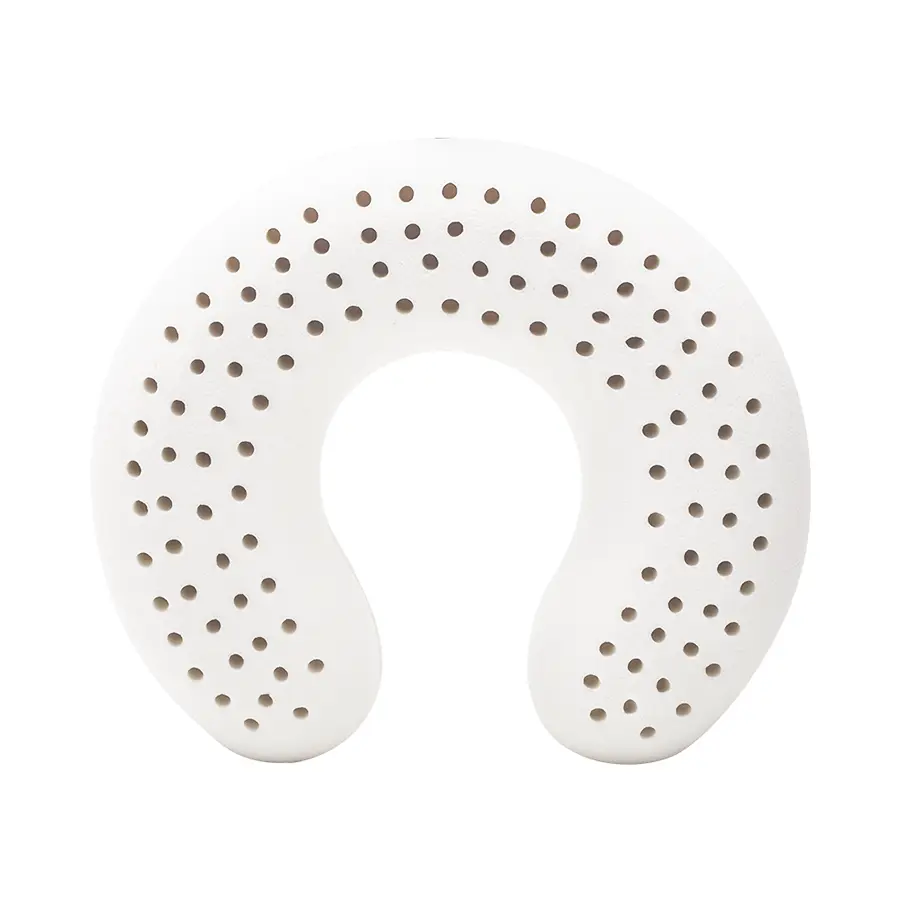 Almohada de la oficina de látex en forma de U