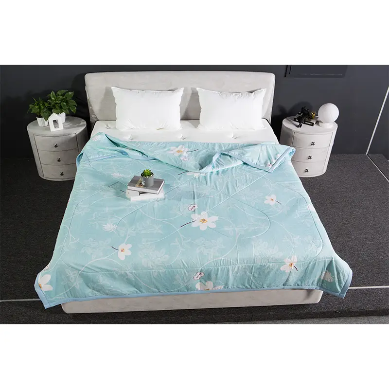 Colcha de látex estampado